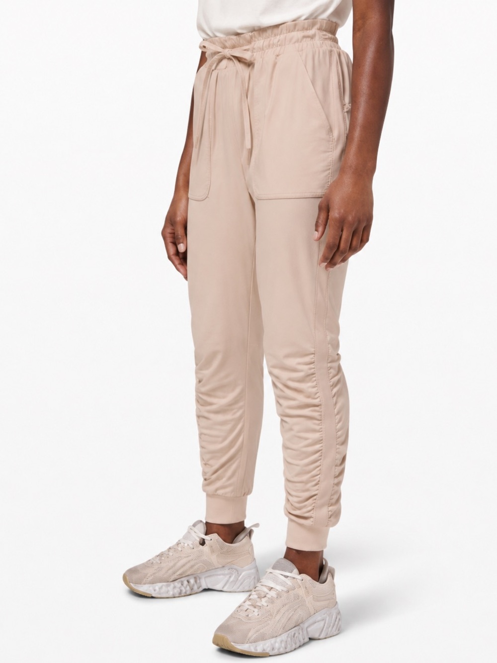 Lululemon Beyond The Studio Joggers 28” High Rise Feather Pink Athletic Pants 8